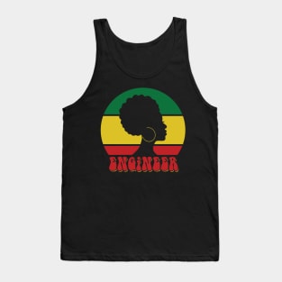 African American Engineer Black History Month Tank Top